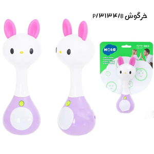 دندانگیر و جغجغه تعادلی و موزیکال حیوانات هولی تویزHola Toys مدل 3134 _اسباب بازی نوزادی